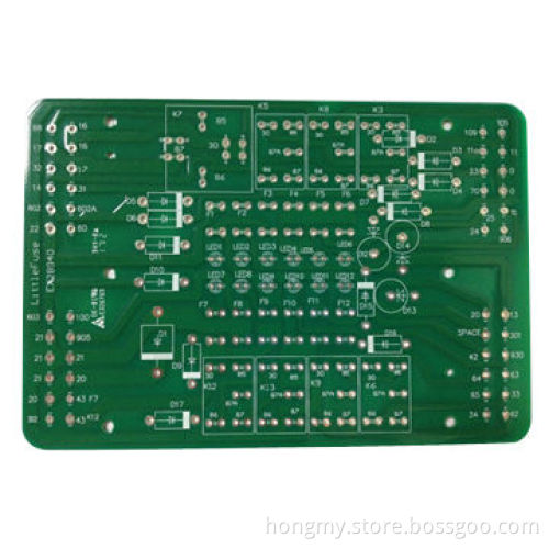 Double-sided PCB with 6oz Copper Thickness and Immersion Gold Finish